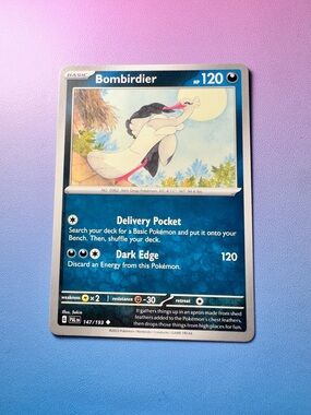 bombirdier - 147/193 (uncommon) — pokemon: paldea evolved